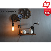 American wrought iron wall lamp retro wall lamp nostalgic wall lamp retro American retro wall lamp industrial wind wall lamp