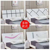 Bedside single buy backrest board 2021 New 1 5 meters 1 8 meters 2 meters headboard baking paint modern floor White