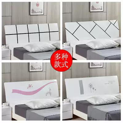 Bedside single buy backrest board 2021 New 1 5 meters 1 8 meters 2 meters headboard baking paint modern floor White