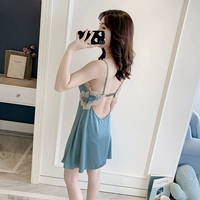 925 Nightdress (серый синий)