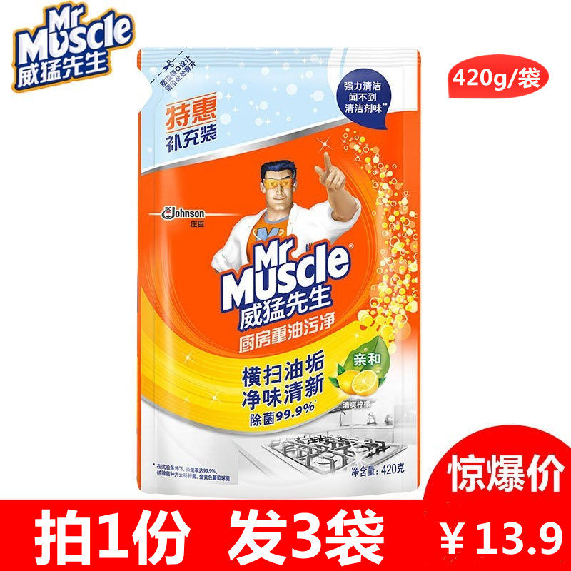 Mr. Willeng Kitchen Heavy Oil Pollution Net Home Supplement range Range Hood Powerful Decontamination God Equipment Oil Smoke Net Cleanser