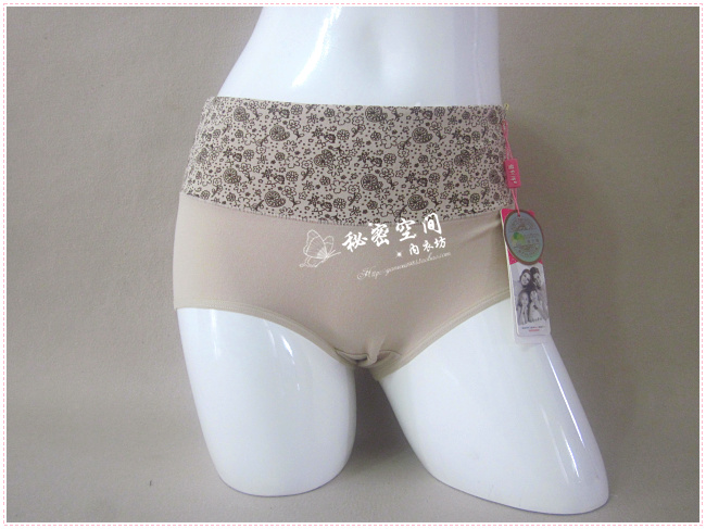 [Sản phẩm mới] Đồ lót nữ Puli Shi cotton cao cấp đích thực Quần mummy cotton cotton cỡ lớn đóng hộp 3109 quan lot nu cho nguoi gia