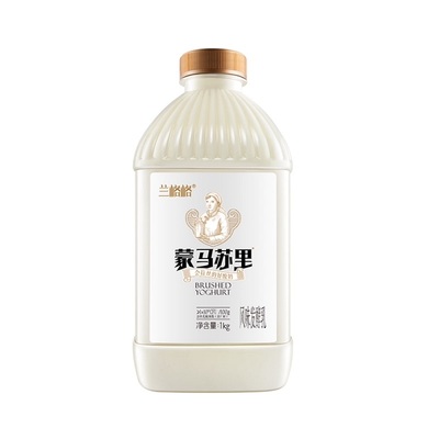 兰格格低温酸奶蒙马苏里1kg风味牛乳蒙古酸奶