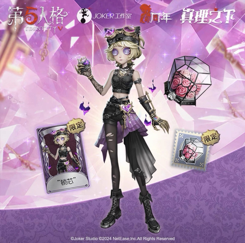 Current Code: "Lock Core" Skin + Accessory Cdk Ghost Girl under the Truth Identity V Mechanic