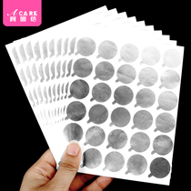 Disposable Aluminum Tin Sticker Graft Eyelash Glue Extension Spacer Tool Graft Beauty Mascara Patch Portable