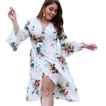 Plus SizeXL to 4XL Women Dress fat lady Summer Beach Dresses