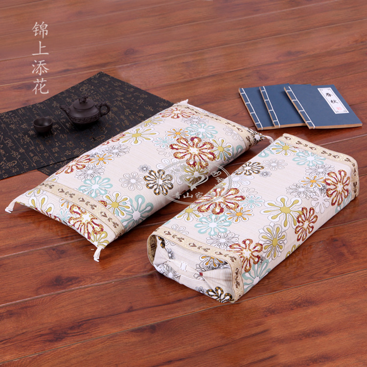 Sản phẩm mới khuyến mãi cotton thô vải có thể điều chỉnh chiều cao đầy đủ gối kiều mạch gối cổ tử cung sức khỏe gối có thể tháo rời và giặt được gối ôm cho trẻ sơ sinh