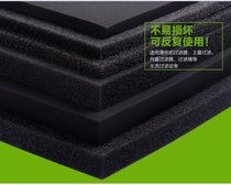 Fish tank biochemical cotton filter cotton filter filter material high-density black sponge aquarium filter material water purification thickened