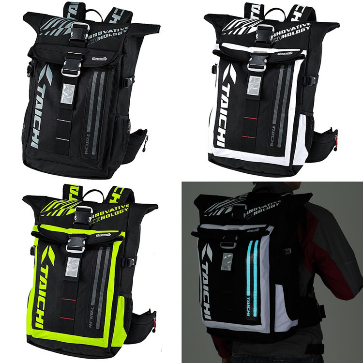 New Rsb272 Outdoor Sports Bag Rider Backpack for Cycling, Motorcycle Racing, Waterproof Backpack with Led Light