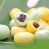 不二家 Официальный флагманский магазин шоколадные бутерброды 120 г с тремя вкусами конфеты закуски твердый сахар