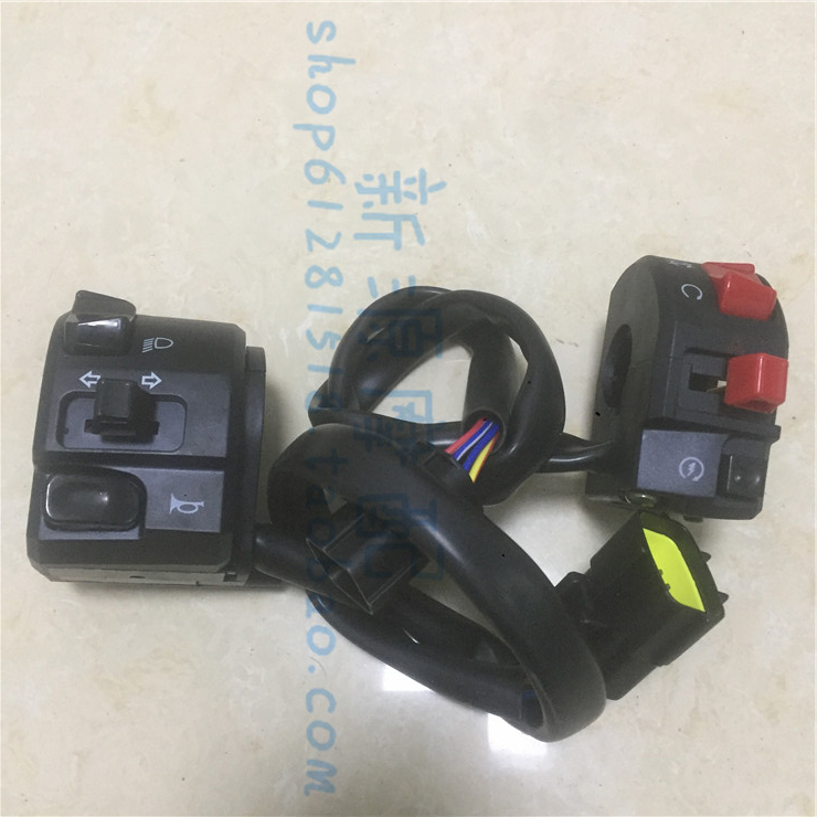 Huanglong BJ600GS BN600i TNT600 left and right combination switch Living room lights turn off and horn switch