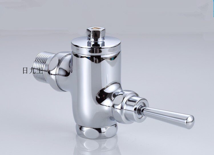 In-wall toilet flush valve hand-pressed powder room squat toilet foot valve foot delay stool flush valve