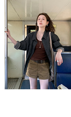 HelloooEat базовая майка с круглым вырезом приталенная в рубчик без рукавов