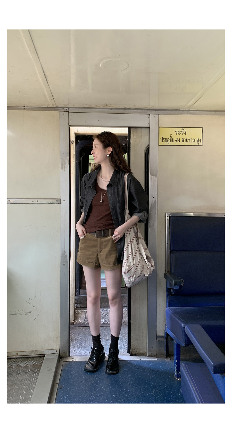 HelloooEat вельветовые шорты с карманами цвета хаки прямого кроя повседневные брюки