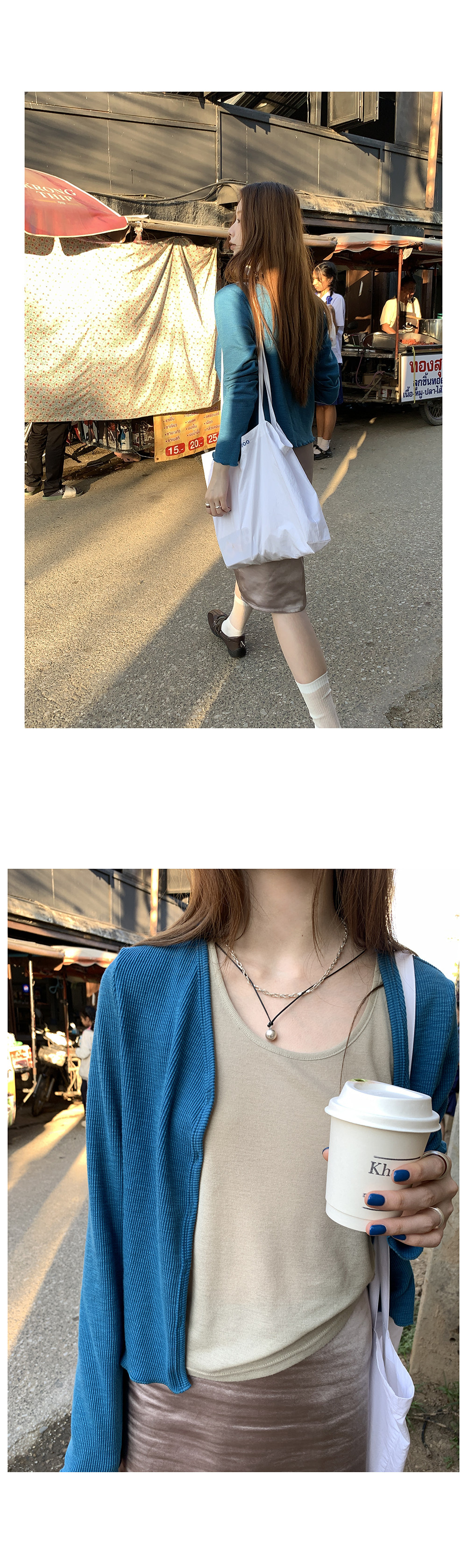 HelloooEat вязаная кофта с V-образным вырезом и длинными рукавами, весенняя коллекция 2025, корейский стиль, деловая модель с вертикальными полосами