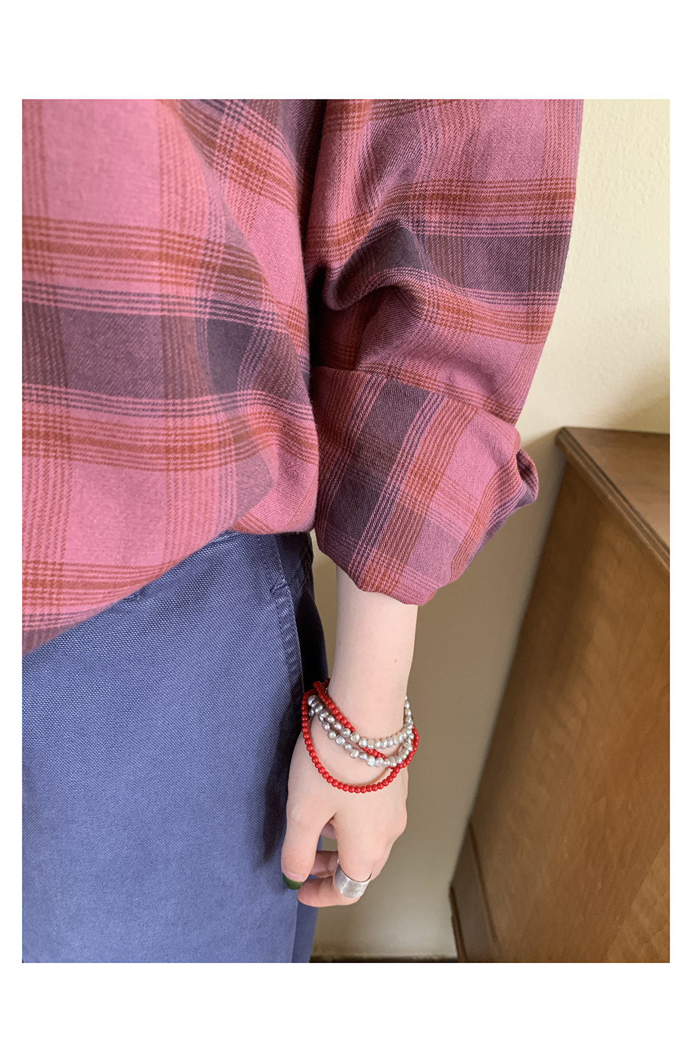 HelloooEat корейская хлопковая розовая клетчатая рубашка ретро американский свободный отложной воротник длинный рукав солнцезащитная куртка