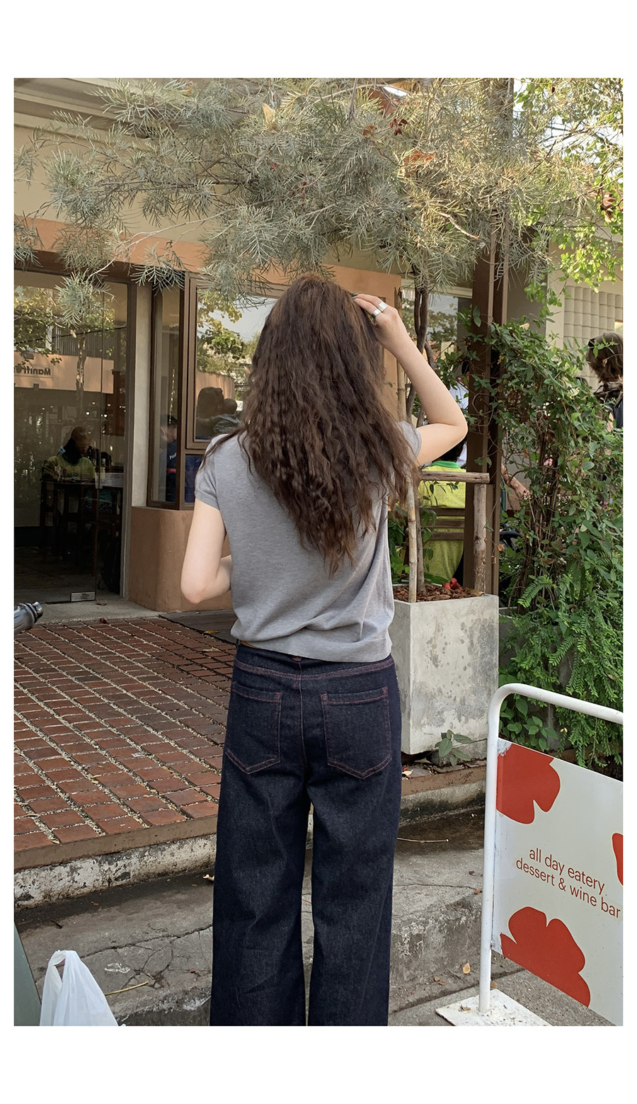 HelloooEat американская ретро вышитая вязаная рубашка с воротником поло повседневная универсальная приталенная с короткими рукавами