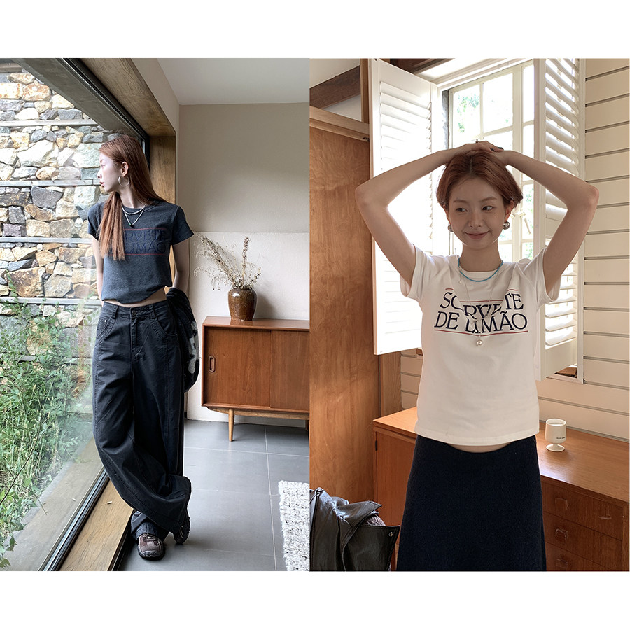 Hellooo Eat стройнящая мягкая флисовая футболка с короткими рукавами осень-зима универсальная круглый вырез с буквенным принтом женская