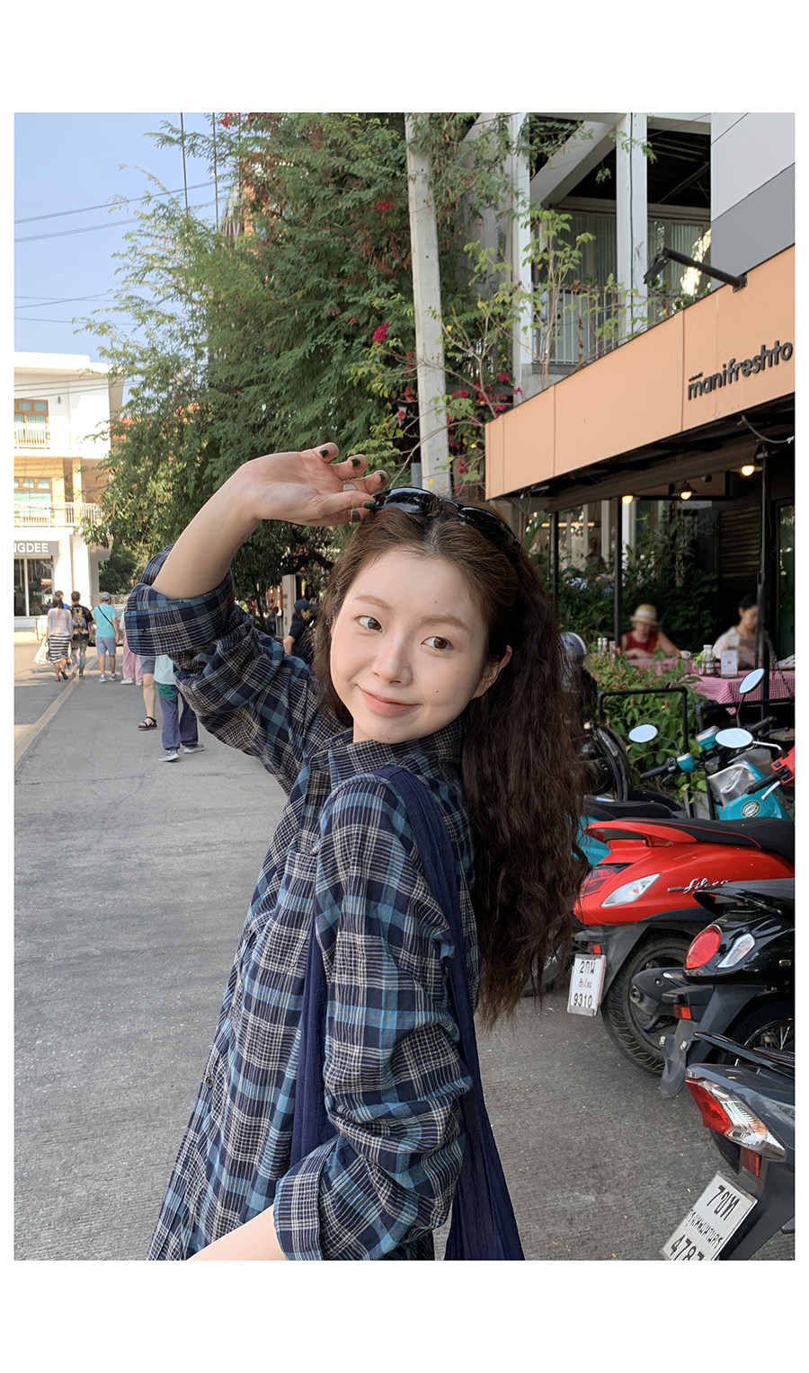 HelloooEat ретро рубашка в клетку с контрастными цветами весенний дизайн женская с отложным воротником приталенная стройнящая с длинными рукавами пиджак