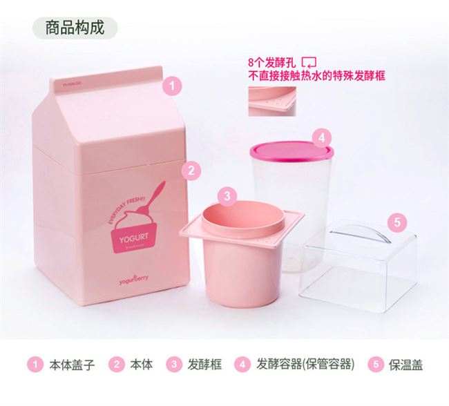 Máy làm sữa chua Hàn Quốc không có máy làm phô mai - Sản xuất sữa chua