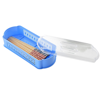 Hsbc xinjia plastic multifunctional chopstick holder with cover