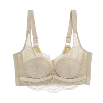 Tingmei Small Breast Push Up Bra Womens Modal Skin Friendly Breathable Adjustable Breast Reducing Soft Wire Bra