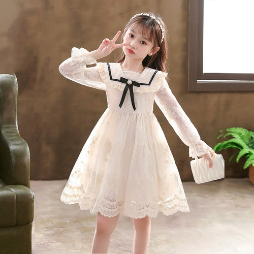 Флисовое платье, осенняя детская юбка, зимний демисезонный наряд маленькой принцессы, коллекция 2023, в западном стиле