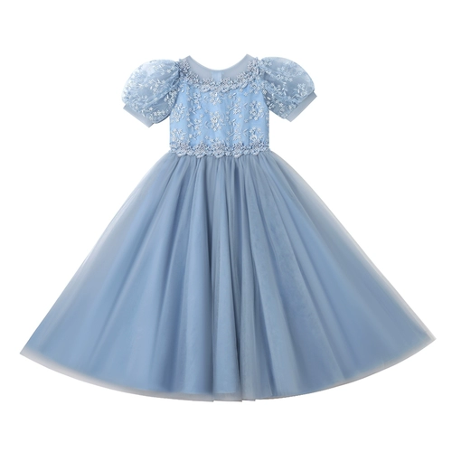 Наряд маленькой принцессы, элитное летнее детское вечернее платье, наряд для музыкальных выступлений, костюм