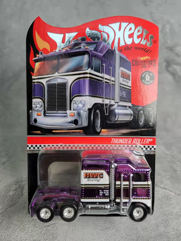 Hot Wheels Rlc Thunder Roll Kenworth Electroplated Trailer Head