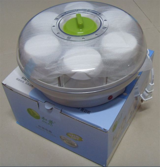 Ưu đãi đặc biệt 7 ly Máy làm sữa chua tự động Máy tách ly độc lập tách ly 12h tự động tắt nguồn - Sản xuất sữa chua 