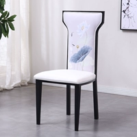 Белый пинг-стул-стул-белый лотос