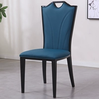 Глубокий голубой новый китайский стул