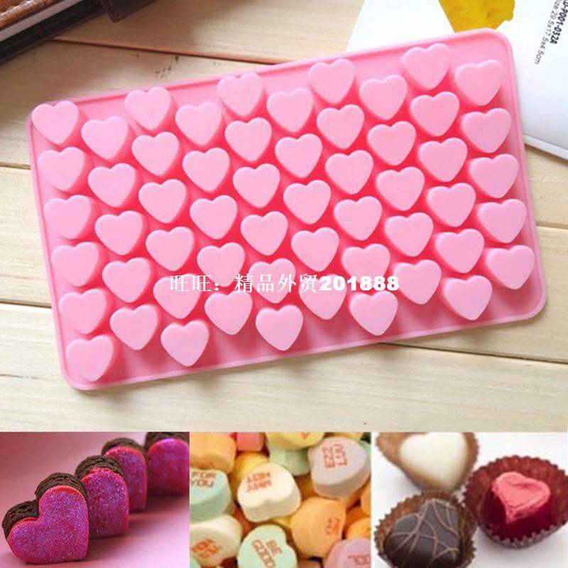 DIY 3D Cake Tools Chocolate Mold Ice Cube Tray Biscuit Silic