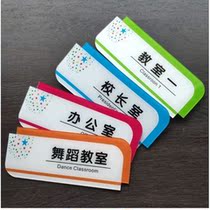 Kindergarten class card classroom house plate department training school grade training center classroom Department card customization