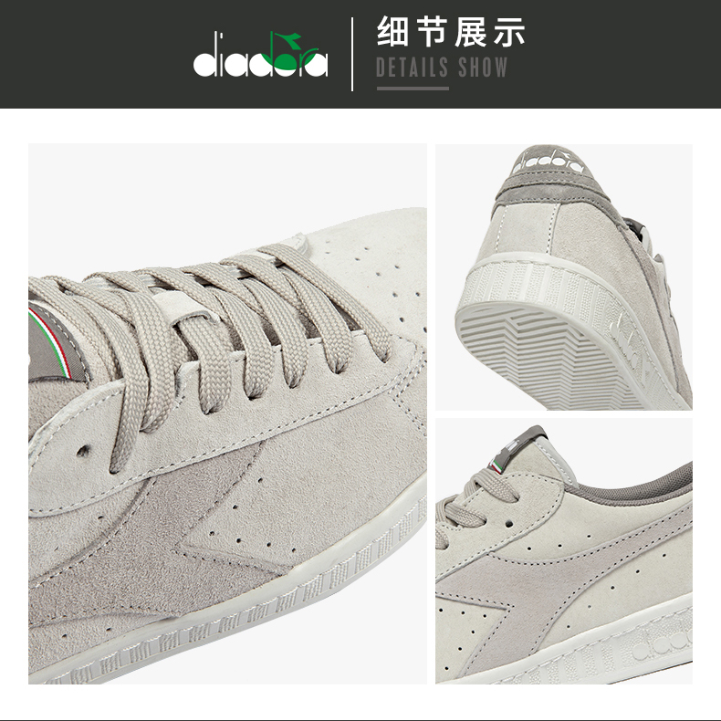 Diadora Diadona chính thức nam nữ chống lông giày thường giày sneakers giày hoang dã TRÒ CHƠI - Dép / giày thường giày the thao nam chính hãng