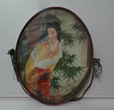 Old mirror of the last century, a dream of Red Mansions, old makeup mirror, nostalgic collection, movie props, ornaments, real photos