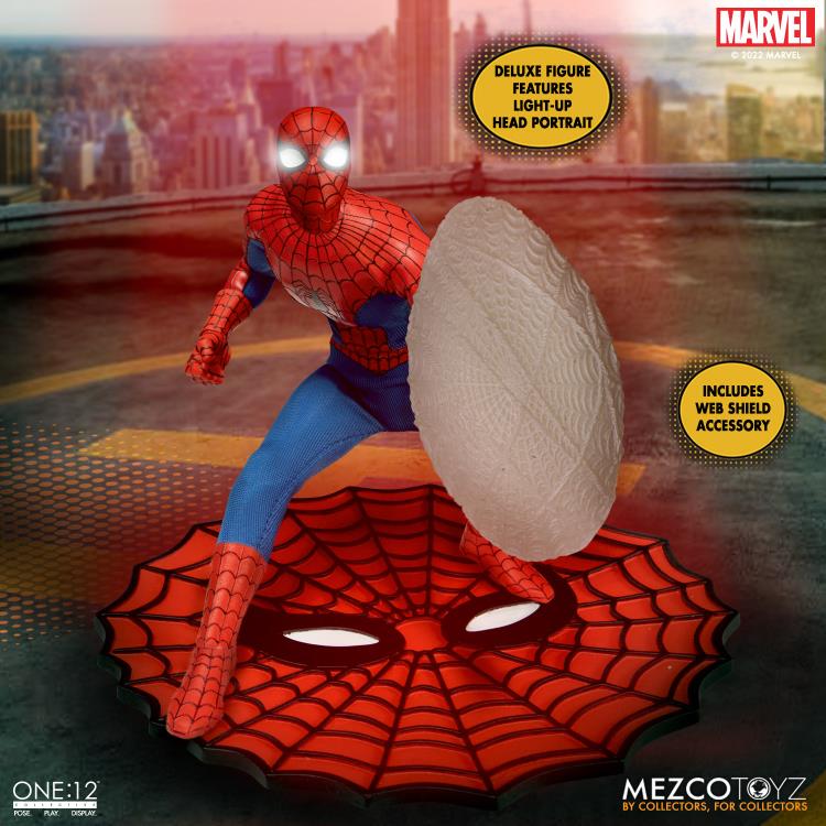 [in Stock] Mezco Ant-Man Spider-Man Marvel Amazing Spider-Man 1/12 Action Figure