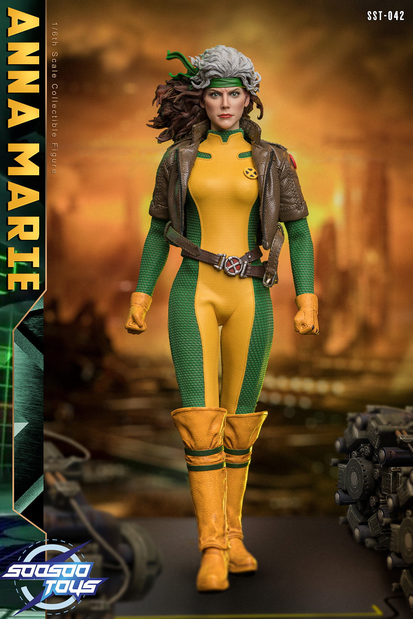 Soosootoys X-Men Rogue ANNA MARIE 1/6 Action Figure Collection SST