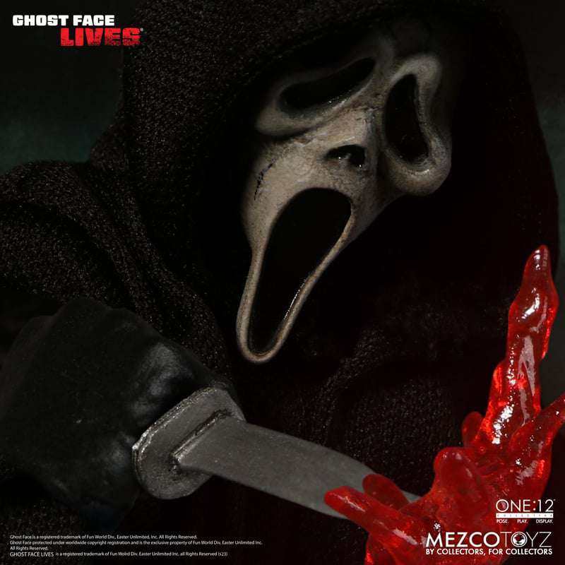 SCREAM GHOST FACE One:12 Action Figure 17cm MEZCO - JANVIER 2025