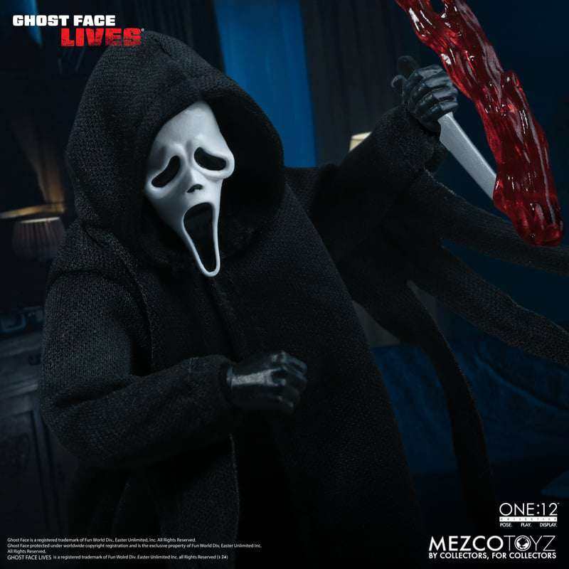 SCREAM GHOST FACE One:12 Action Figure 17cm MEZCO - JANVIER 2025