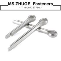 GB91 galvanized cotter pin M1 M1 2 M1 5 M1 6 DIN94 card hairclip pin clevis pin bolt