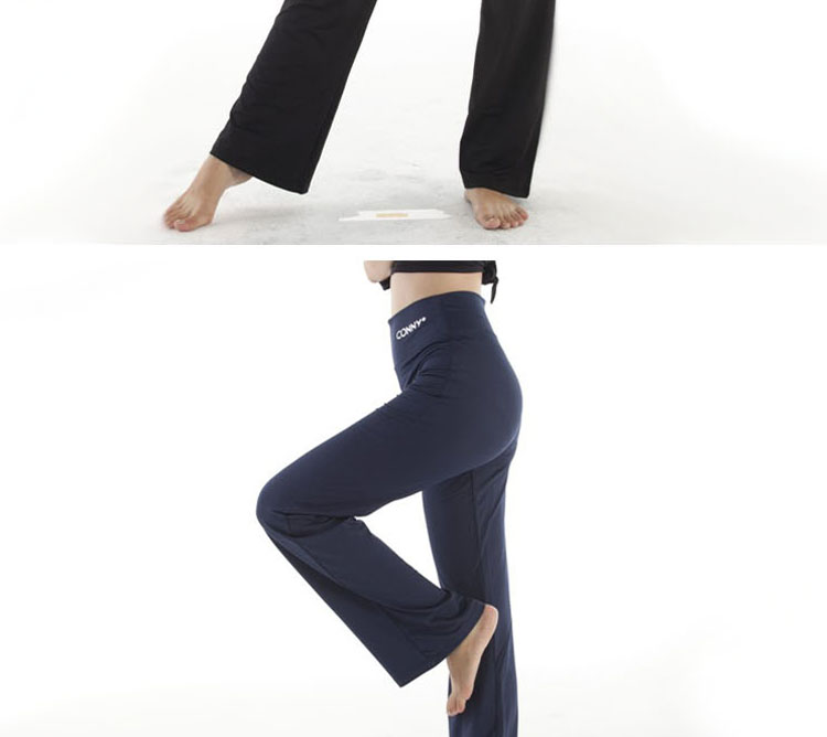 CONNY mùa xuân và mùa hè nữ thể dục nhịp điệu quần cotton cao eo khiêu vũ thực hành quần yoga sữa yoga quần thẳng - Khiêu vũ / Thể dục nhịp điệu / Thể dục dụng cụ mua giày khiêu vũ