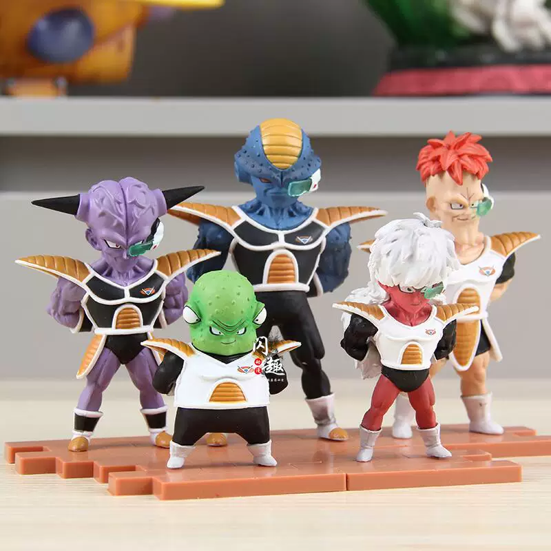 Фигура-орнамент персонажей Dragon Ball WC Ginyutsu Sentai Likum Bart Geese Guldo корпус/шасси