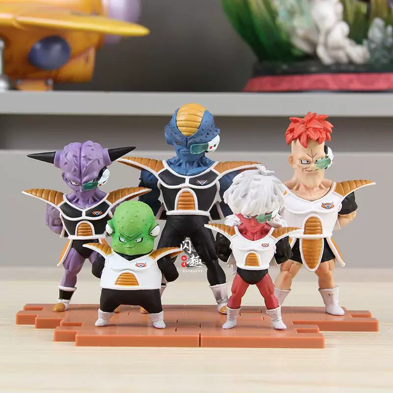 Фигура-орнамент персонажей Dragon Ball WC Ginyutsu Sentai Likum Bart Geese Guldo корпус/шасси