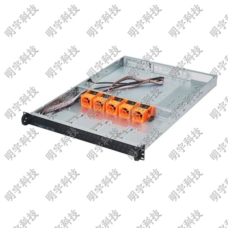 Lianzhi 1U extended rackmount server case 65CM 4 hard disk bits 1U dual server case