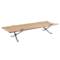 TNR outdoor camping foldable aluminum alloy portable army bed self-driving sand beach nap day camping bed