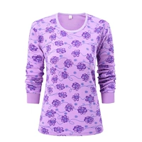 Purple Printing Top Light Purple 730-Low Narnection