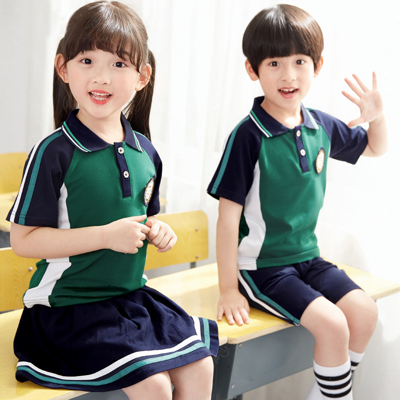 Kindergarten Garden Clothing Summer Clothing Graduation Photos Clothing Primary School Students Class Clothing Photo School Uniforms 61 Children's choral performance Out of service