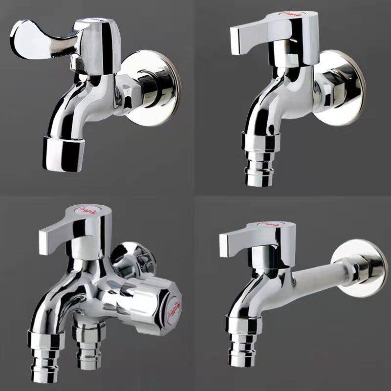 Adapt to Jiumu all-copper washing machine faucet 4 points multi-function mop pool quick switch tap tap water household