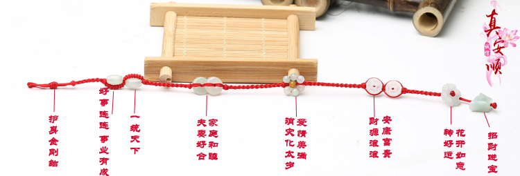 Bảo vệ thân thể suốt đời của Zhen An Shun dây thừng vòng chân ngọc bích ngọc bích may mắn giàu có kết hôn giúp sự nghiệp quá già nam nữ lắc chân nữ vàng đẹp